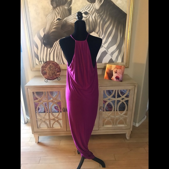 Indulge 💜 Purple Drape Dress - Picture 5 of 7